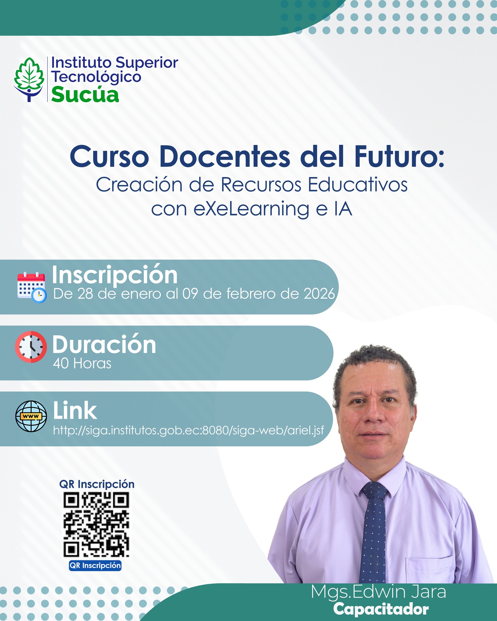 📚✨ 𝗖𝘂𝗿𝘀𝗼 ❞𝗗𝗼𝗰𝗲𝗻𝘁𝗲𝘀 𝗱𝗲𝗹 𝗙𝘂𝘁𝘂𝗿𝗼: 𝗖𝗿𝗲𝗮𝗰𝗶𝗼́𝗻 𝗱𝗲 𝗥𝗲𝗰𝘂𝗿𝘀𝗼𝘀 𝗘𝗱𝘂𝗰𝗮𝘁𝗶𝘃𝗼𝘀 𝗰𝗼𝗻 𝗲𝗫𝗲𝗟𝗲𝗮𝗿𝗻𝗶𝗻𝗴 𝗲 𝗜𝗻𝘁𝗲𝗹𝗶𝗴𝗲𝗻𝗰𝗶𝗮 𝗔𝗿𝘁𝗶𝗳𝗶𝗰𝗶𝗮𝗹❞